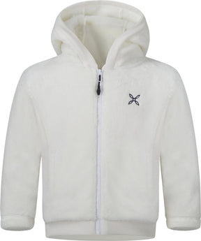 Montura - POLAR STRETCH HOODY JKT BABY — WHITE — Vista frontale 1