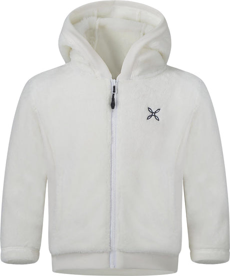 Montura - POLAR STRETCH HOODY JKT BABY — WHITE — Vista frontale 1