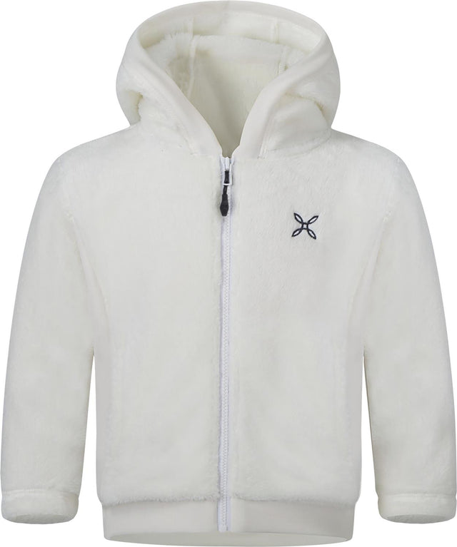Montura - POLAR STRETCH HOODY JKT BABY — WHITE — Vista frontale 1