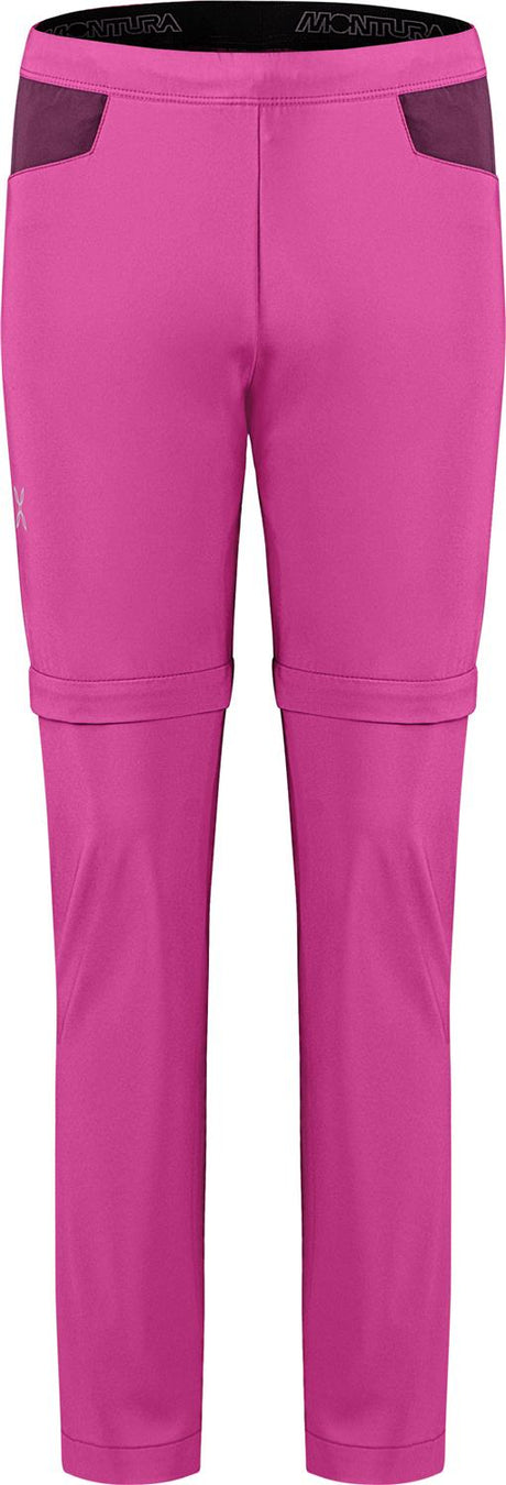 Montura - WALK ZIP OFF PANTS KIDS — BATON ROUGE/VINACCIA — Vista frontale 1