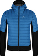 Montura - PEAK HYBRID HOODED JACKET — B.BLUE — Vista frontale 1