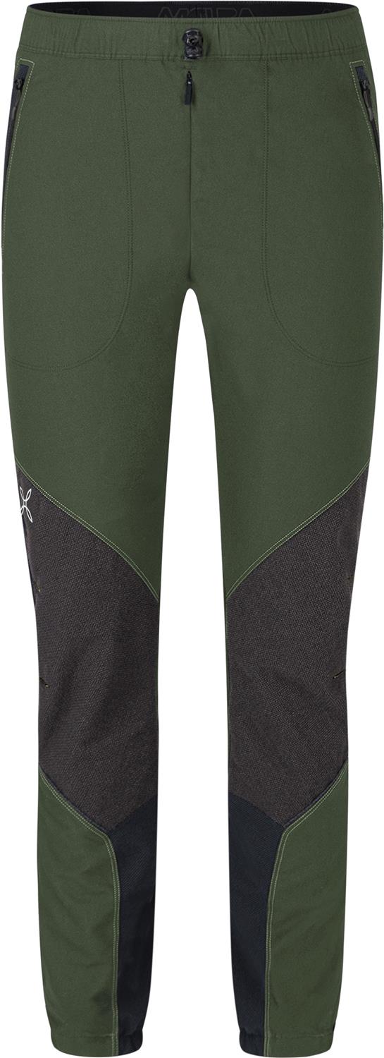 Montura - VERTIGO -7 CM PANTS — VERDE SALVIA — Vista frontale 1