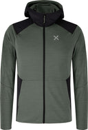 Montura - TIMELESS MIX HOODED MAGLIA — VERDE SALVIA — Vista frontale 1