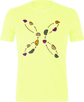 Montura - JUGS T-SHIRT — SUNNY LIME — Vista frontale 1