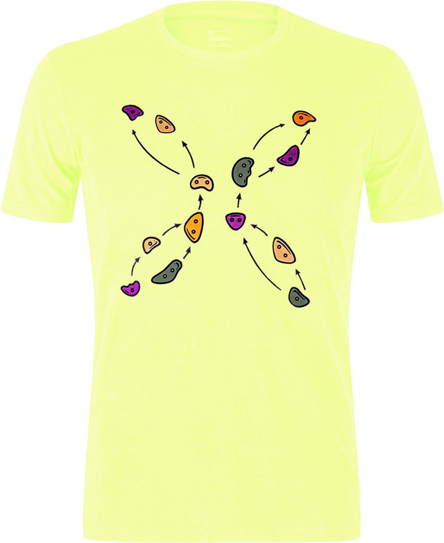 Montura - JUGS T-SHIRT — SUNNY LIME — Vista frontale 1