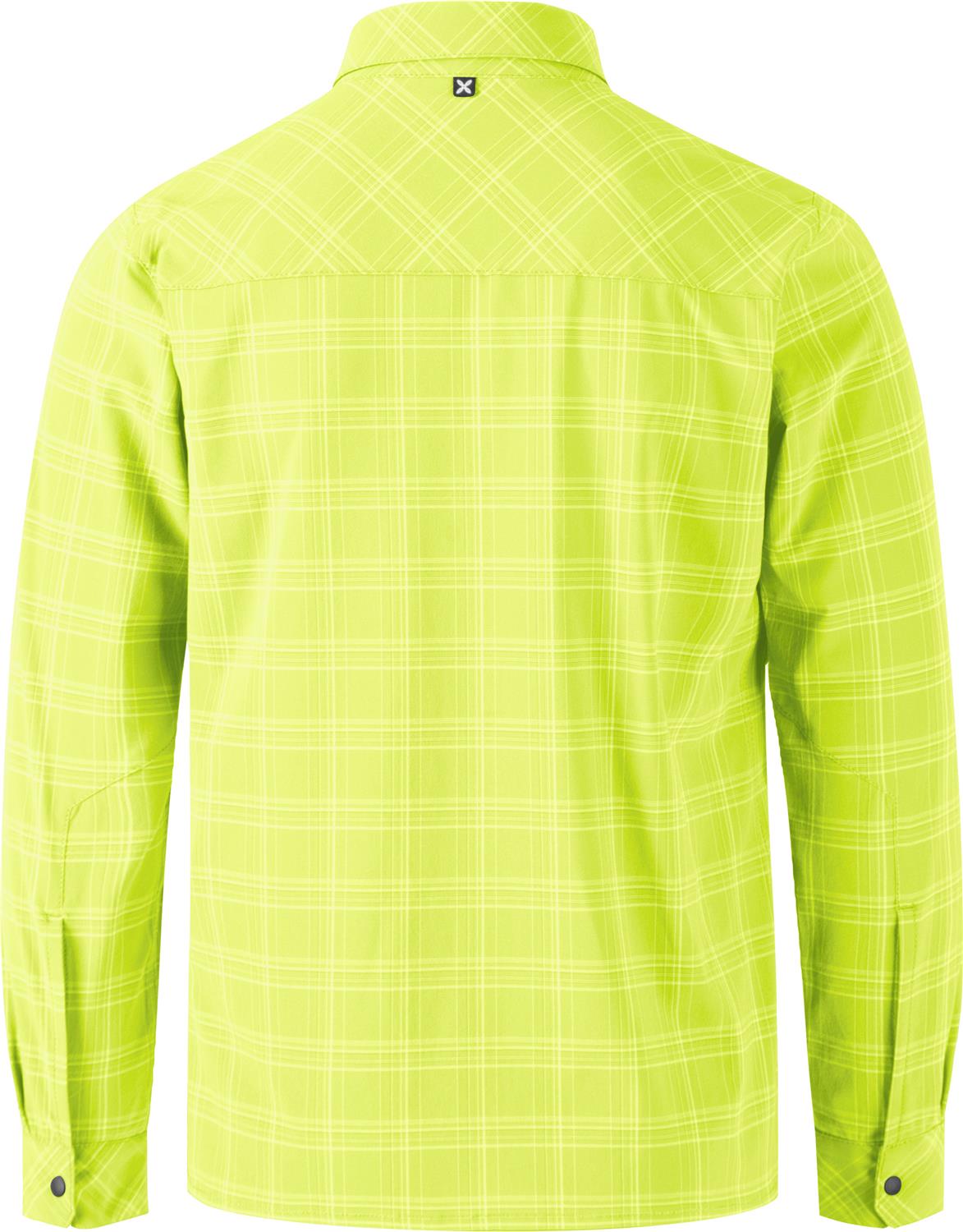 Montura - DOLOMITI L/S SHIRT KIDS — VERDE LIME — Vista posteriore 2