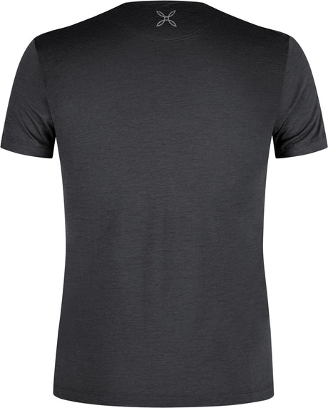 Montura - MERINO MOUNTAIN T-SHIRT — BLACK — Vista posteriore 2