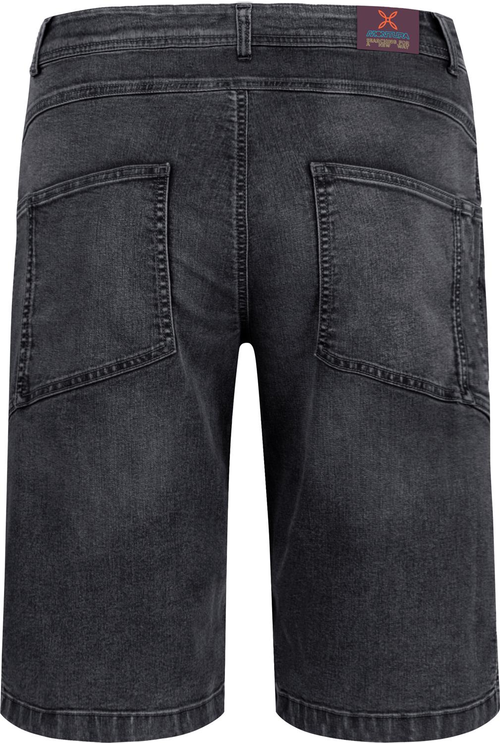 Montura - ALLEZ BLACK DENIM BERMUDA — BLACK DENIM — Vista posteriore 3