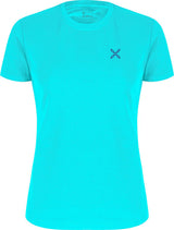 Montura - ROCK PAINTING T-SHIRT WOMAN — TURQUOISE — Vista frontale 1
