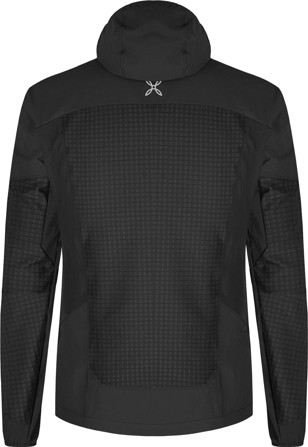 Montura - SEED HOODED JACKET — BLACK — Vista posteriore 3