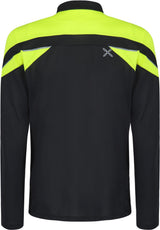 Montura - HIGH ZIP 2 MAGLIA — BLACK/GIALLO FLUO — Vista posteriore 3