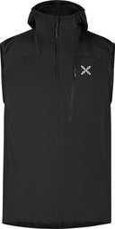 Montura - RISE HOODED VEST — BLACK — Vista frontale 1