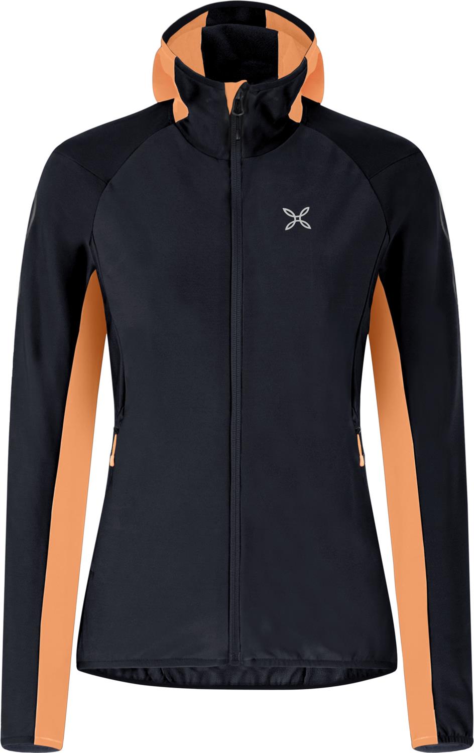 Montura - ANDROMEDA MAGLIA WOMAN — BLACK/MELON — Vista frontale 1