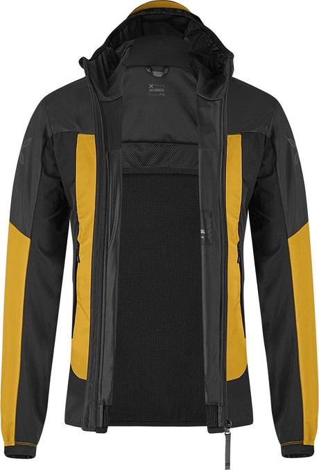 Montura - AIR ACTION HYBRID JACKET — GOLD/BLACK — Immagine 4