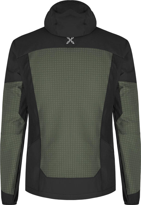 Montura - SEED HOODED JACKET — VERDE SALVIA — Vista posteriore 3