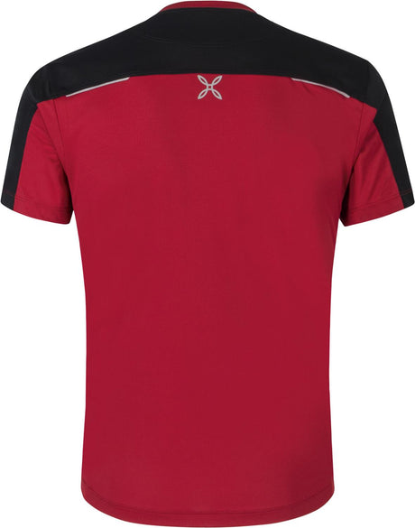 Montura - HIGH T-SHIRT — ROSSO/BLACK — Vista posteriore 2