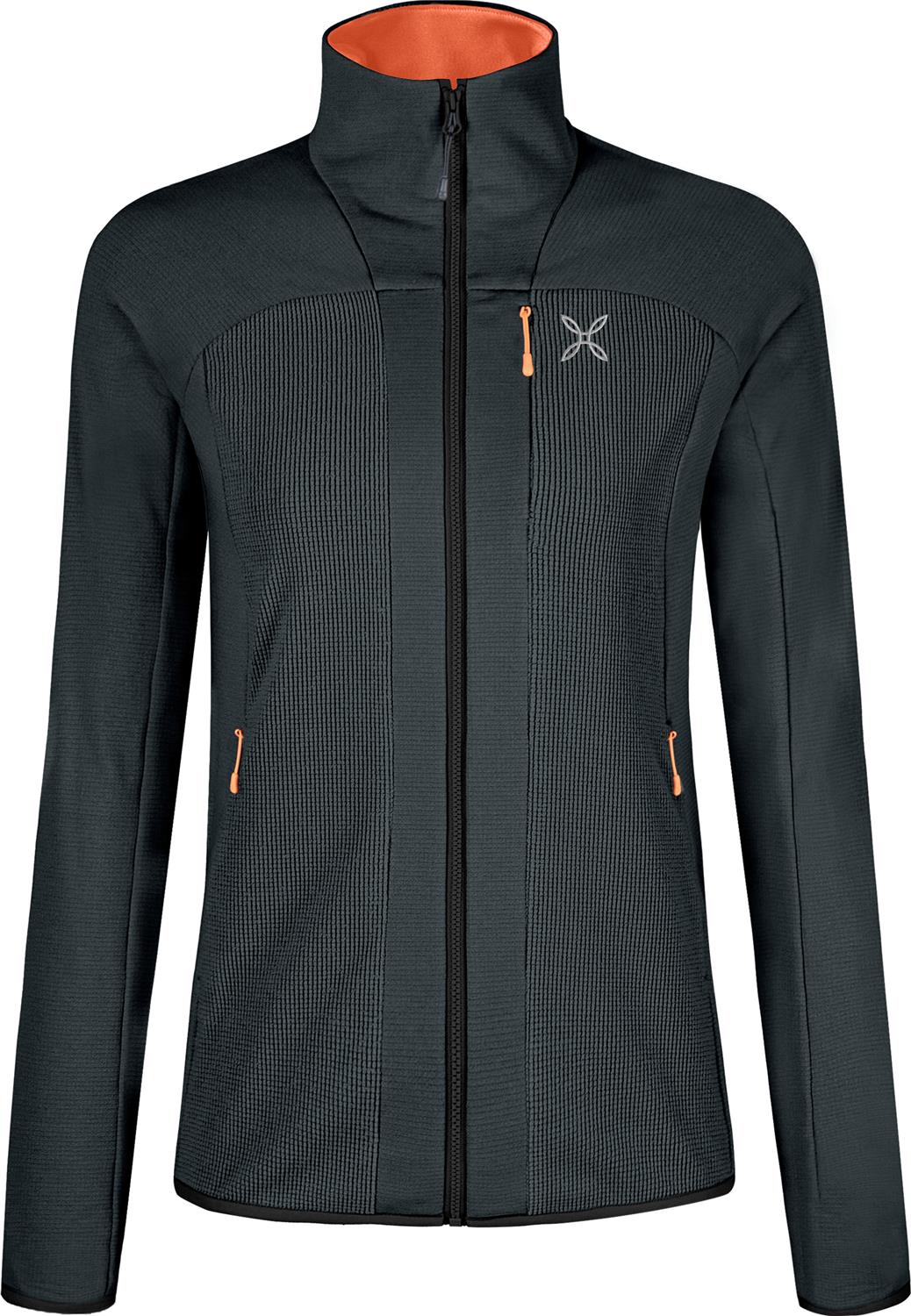 Montura - STRETCH 2 MAGLIA WOMAN — ANTRACITE/MELON — Vista frontale 1