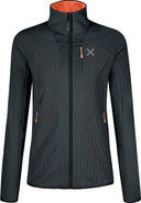 Montura - STRETCH 2 MAGLIA WOMAN — ANTRACITE/MELON — Vista frontale 1