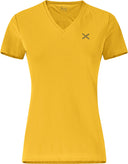 Montura - SENSI T-SHIRT WOMAN — MUSTARD — Vista frontale 1