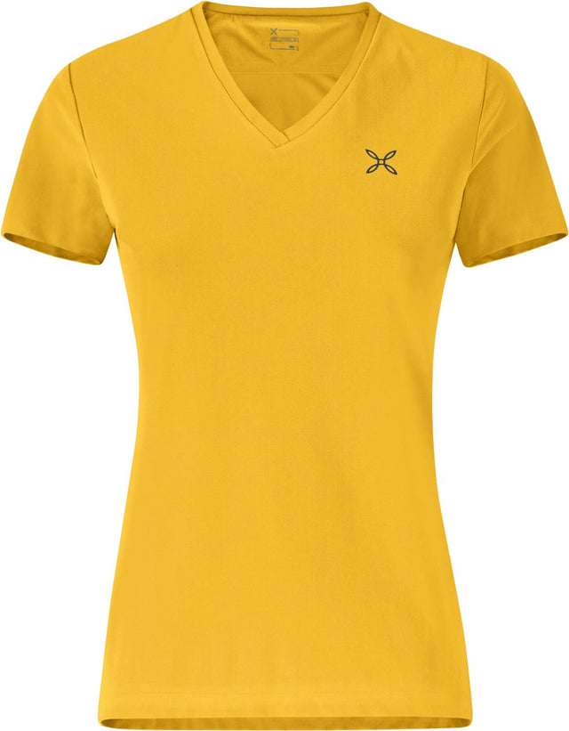Montura - SENSI T-SHIRT WOMAN — MUSTARD — Vista frontale 1