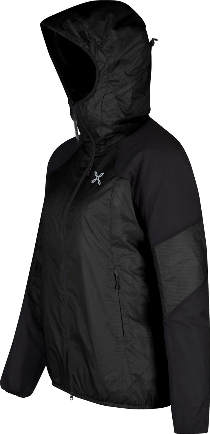 Montura - VERTIGO HYBRID HOODED JKT WOM. — BLACK — Immagine 2