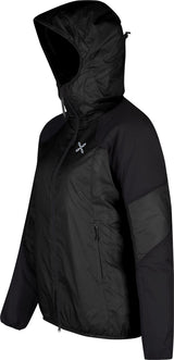 Montura - VERTIGO HYBRID HOODED JKT WOM. — BLACK — Immagine 2