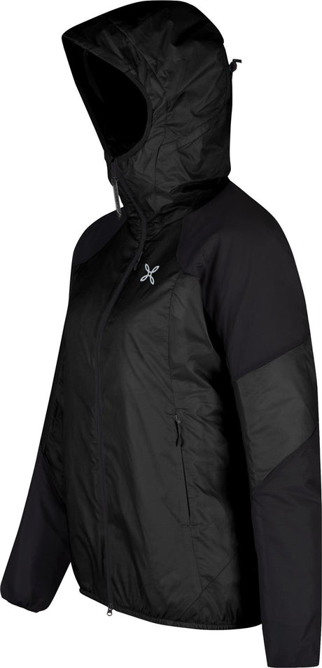 Montura - VERTIGO HYBRID HOODED JKT WOM. — BLACK — Immagine 2