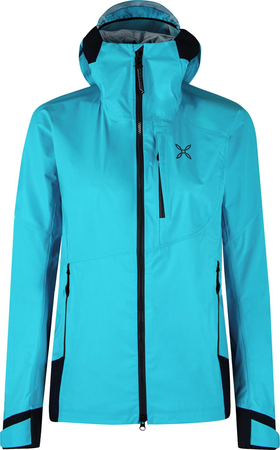 Montura - VERTIGO 3L JACKET WOMAN — TURQUOISE — Vista frontale 1