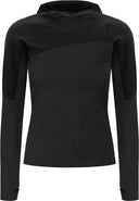 Montura - FREE EVO HOODED MAGLIA WOMAN — ARDESIA — Vista frontale 1