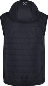 Montura - SPACE LIGHT HOODED VEST KIDS — BLACK/VERDE LIME — Vista posteriore 3