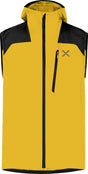 Montura - RISE HOODED VEST — MUSTARD — Vista frontale 1