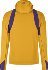Montura - VERTIGO OCTA HOODED MAGLIA — MUSTARD/PETUNIA — Vista posteriore 3