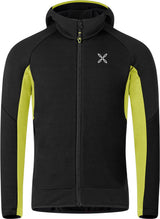 Montura - SKY PLUS MAGLIA KIDS — BLACK/VERDE LIME — Vista frontale 1