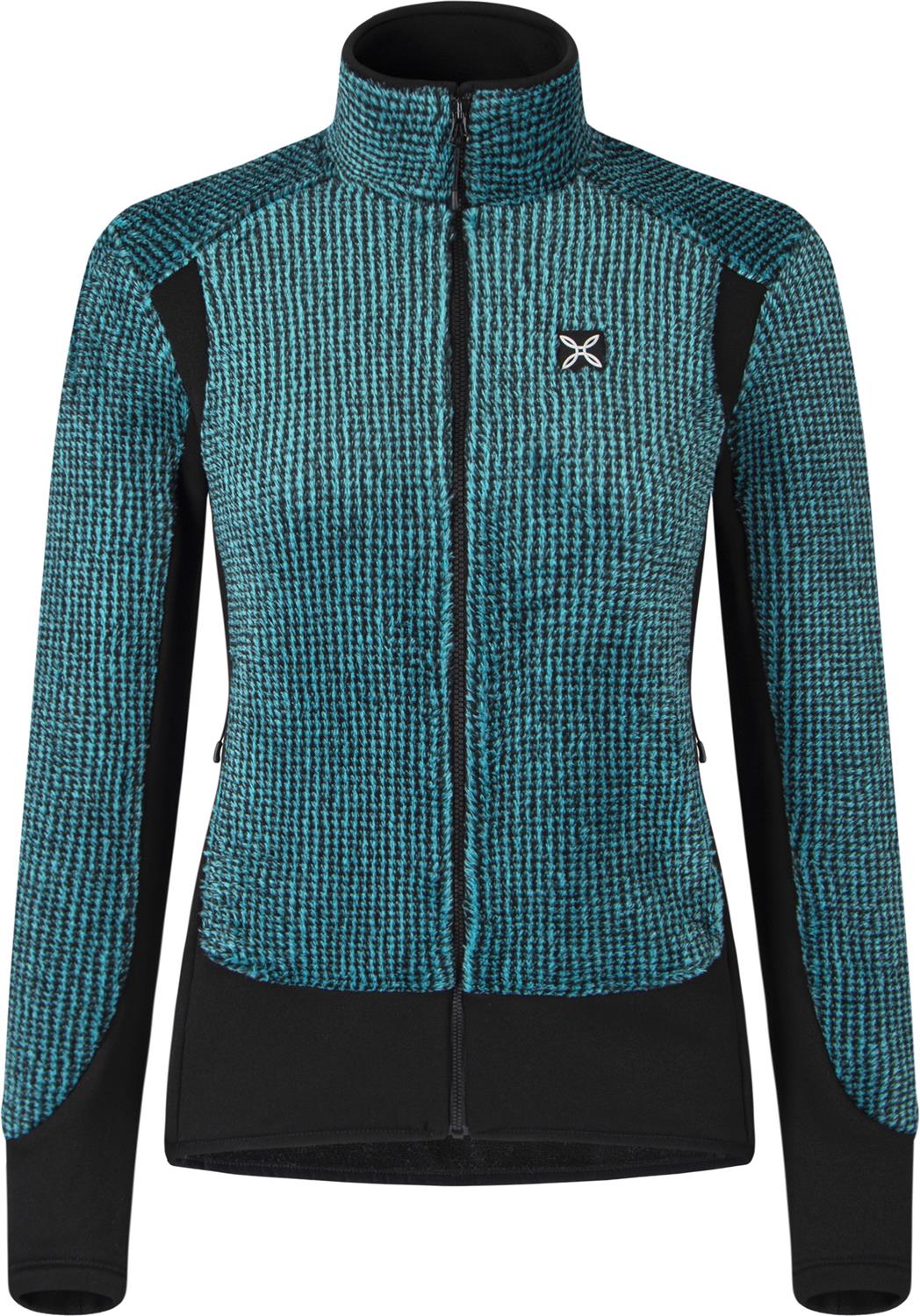 Montura - ICE BLINK JACKET WOMAN — CARE BLUE — Vista frontale 1