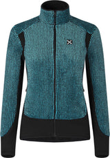 Montura - ICE BLINK JACKET WOMAN — CARE BLUE — Vista frontale 1