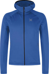 Montura - FADIS GRID HOODED MAGLIA — B.BLUE — Vista frontale 1