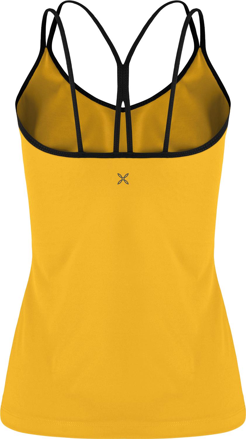 Montura - CRIMP CROSS CANOTTA WOMAN — MUSTARD — Vista posteriore 2
