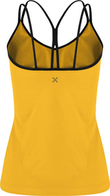 Montura - CRIMP CROSS CANOTTA WOMAN — MUSTARD — Vista posteriore 2