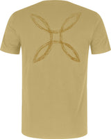 Montura - PENCIL LOGO T-SHIRT — DESERT BEIGE — Vista posteriore 2