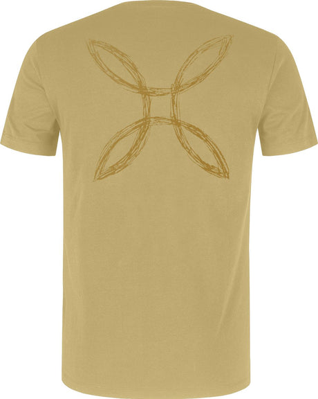Montura - PENCIL LOGO T-SHIRT — DESERT BEIGE — Vista posteriore 2