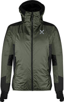 Montura - SKISKY EVO HOODED JACKET — VERDE SALVIA — Vista frontale 1