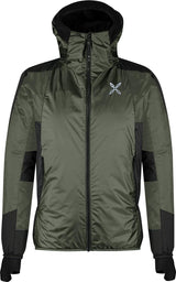 Montura - SKISKY EVO HOODED JACKET — VERDE SALVIA — Vista frontale 1