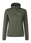 Montura - FLASH SKY JACKET WOMAN — VERDE SALVIA — Vista frontale 1