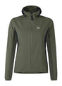 Montura - FLASH SKY JACKET WOMAN — VERDE SALVIA — Vista frontale 1