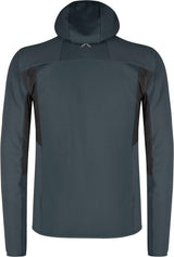 Montura - SMOOTH 2 HOODED MAGLIA — PIOMBO/ORANGE — Vista posteriore 3