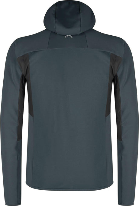 Montura - SMOOTH 2 HOODED MAGLIA — PIOMBO/ORANGE — Vista posteriore 3
