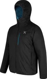 Montura - SHERPA REVERSIBLE JACKET — BLACK/STEEL BLUE — Immagine 2