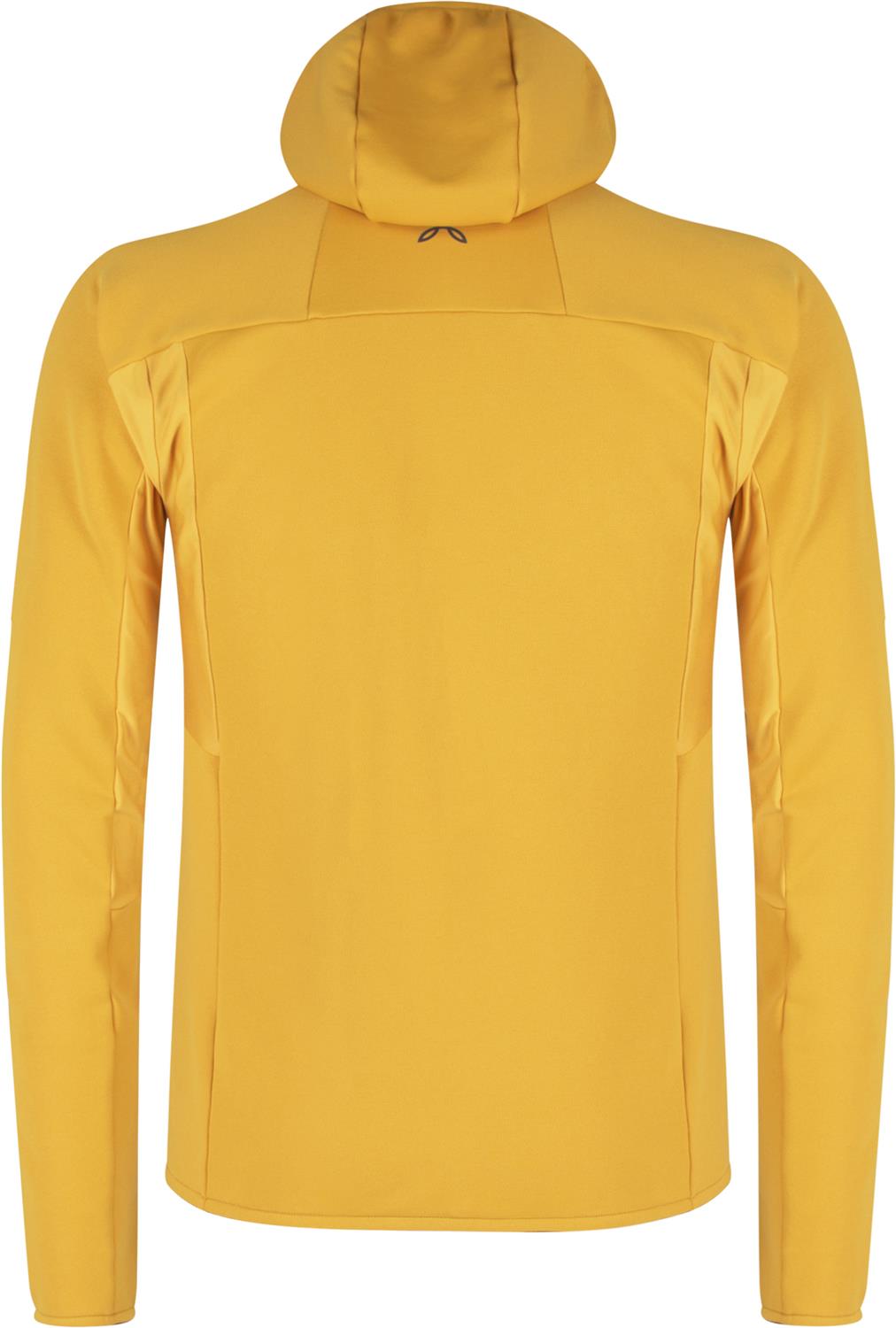 Montura - SMOOTH 2 HOODED MAGLIA — MUSTARD — Vista posteriore 3