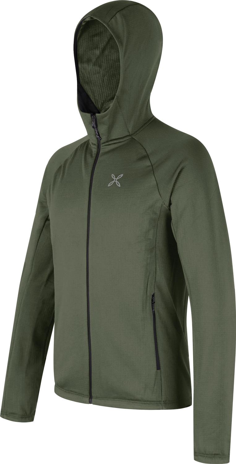 Montura - FADIS GRID HOODED MAGLIA — VERDE SALVIA — Immagine 2