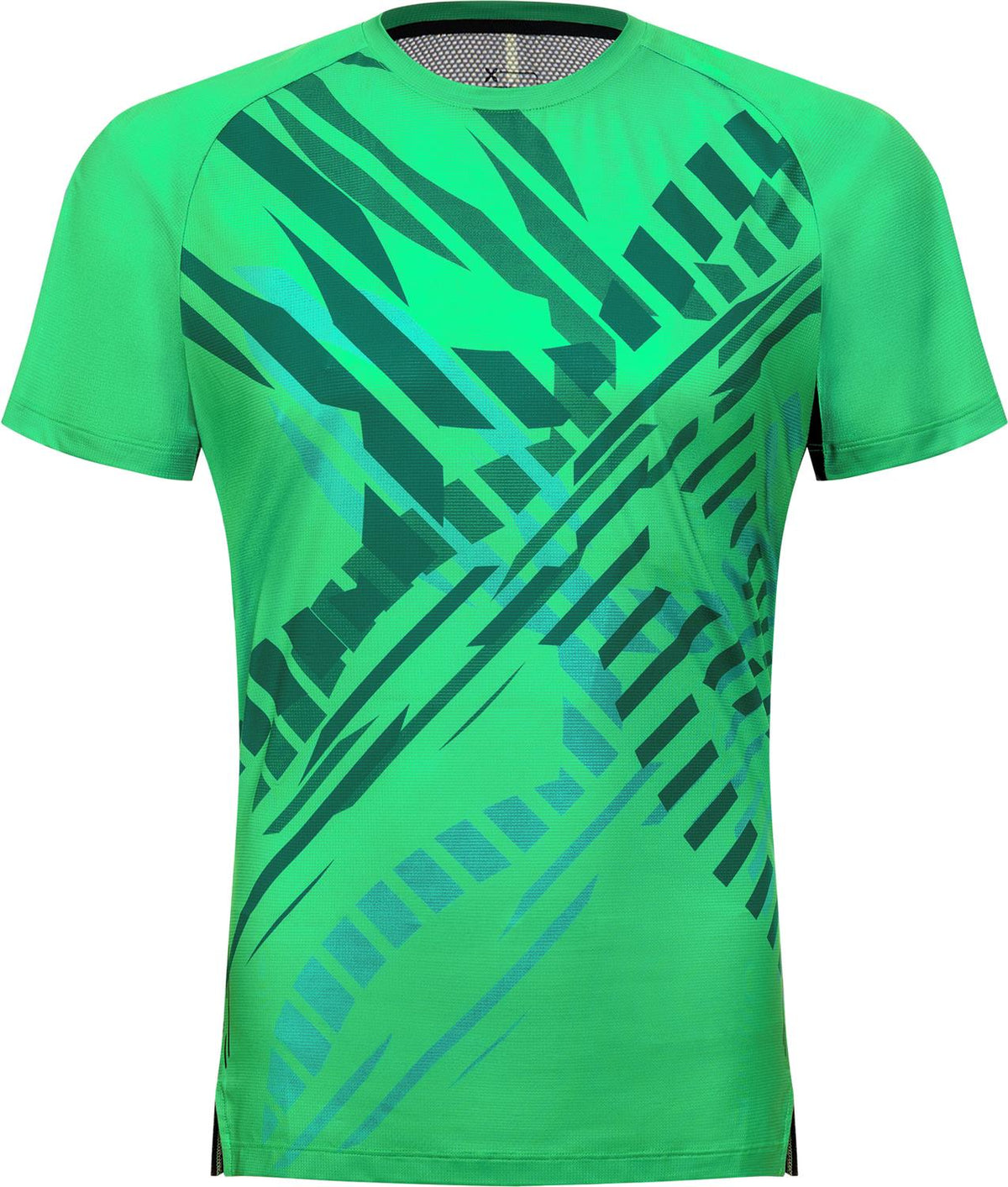 Montura - SHADOW GRAPHIC T-SHIRT — VIBE GREEN — Vista frontale 1